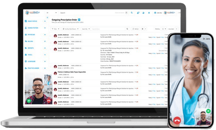 automedsys dashboard screenshot